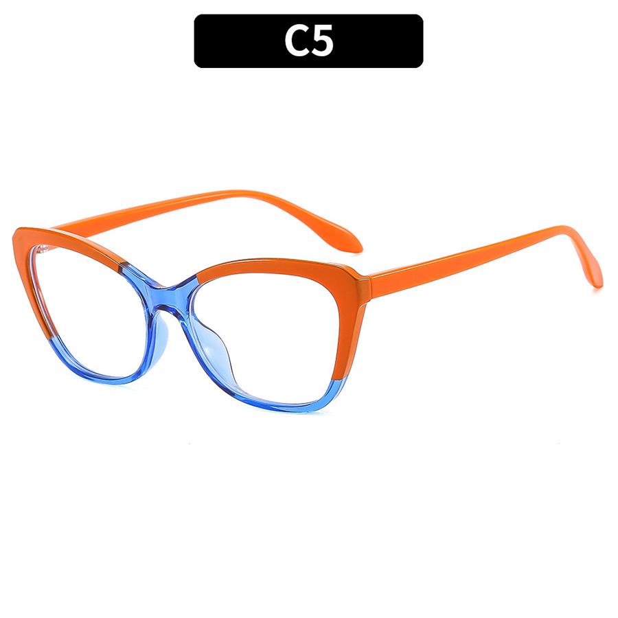 Classic Anti-Blue Light Computer Eye Glasses Frames Men Women Vintage Square Plastic Cat Eye Glasses Frame Eyewear