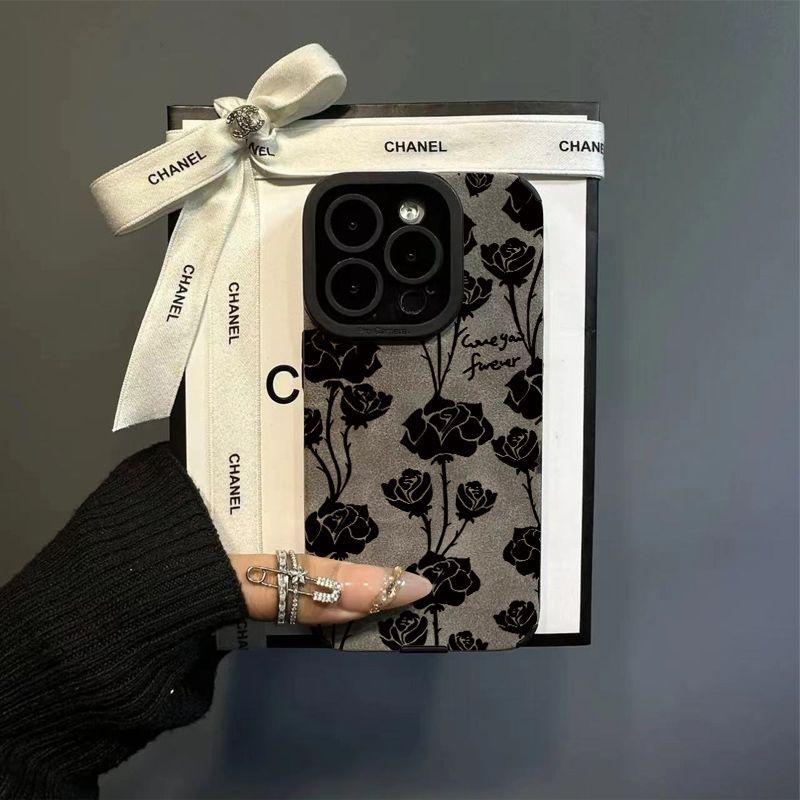 

Fur Branches Black Rose Apple 16 Couple Phone Case 15 Promax Premium Apple 16