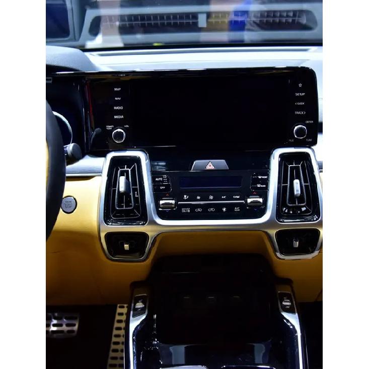 Tempered Glass Screen Protective Film For Kia Sorento 4th Gen 10.25 Inch Car GPS Navigation Auto Interior Accessories