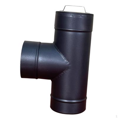 Kaminrör Avgas Dia.150mm Portabel Tältadapter Anslutnings-T Skorsten för