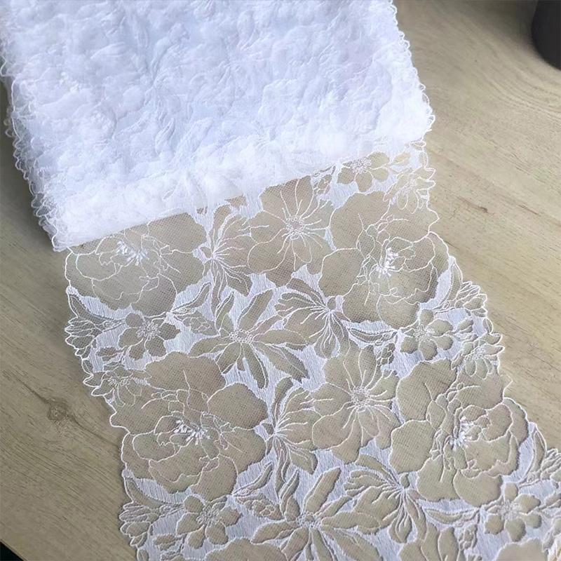 

Tulle Embroidered Underwear 2 Yard Mesh Lace Underwear Women Bra Dress Lace Fabric For Sewing Accessories Lace 2 Yards