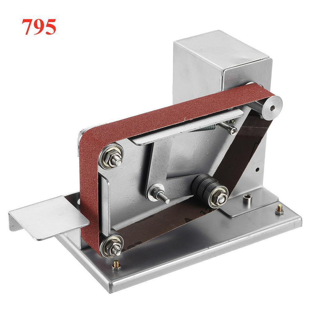 Adjustable Speed Electric Iron Angle Grinder Sanding Belt Adapter For 795 Sanding Machine Grinding Polishing Machine 110-240V 350W