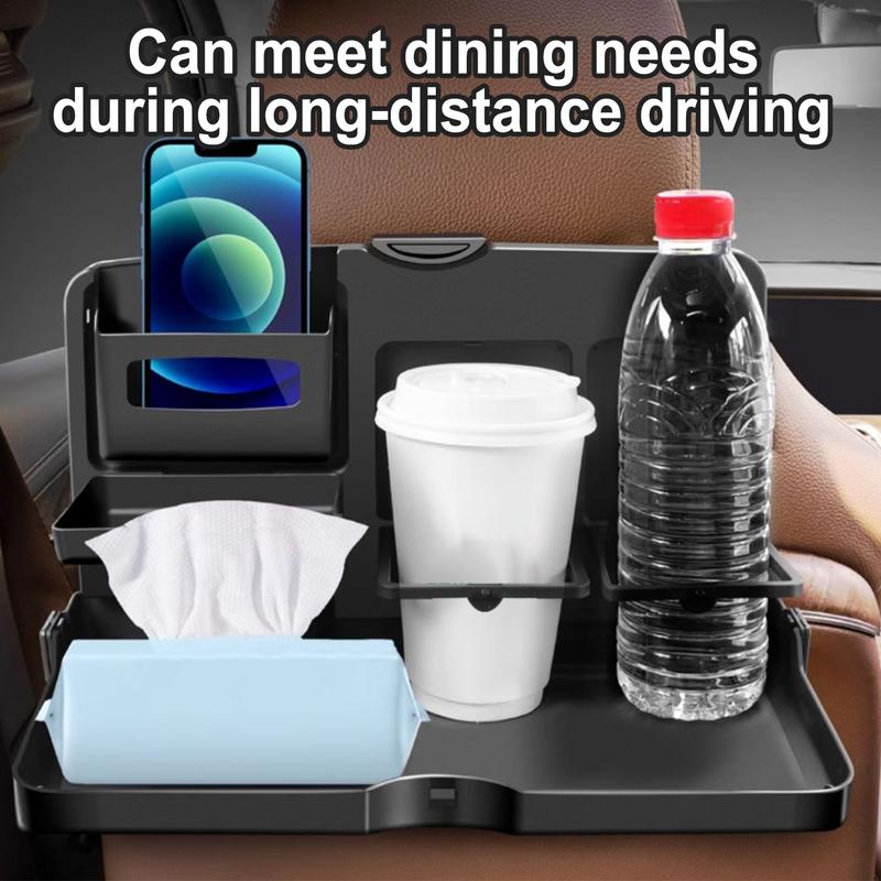 Car Table Backseat Table Car Trays Car Backseat Tray Desk Car Computer Desk with Drink Holder for Most Vehicle Car Truck SUV