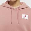 Jordan Solid Color Fleece Hoodie Women Tops Desert-Berry-Red CV7738-614