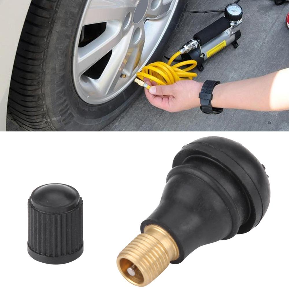 10PCS TR412 Tire Valve Stem Easy Install Tubeless Valve Stem  Tire Maintenance And Valve Replacement