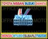 Installing 20P navigation/audio from Suzuki, Honda, etc. on Toyota/Daihatsu 6P/10P
