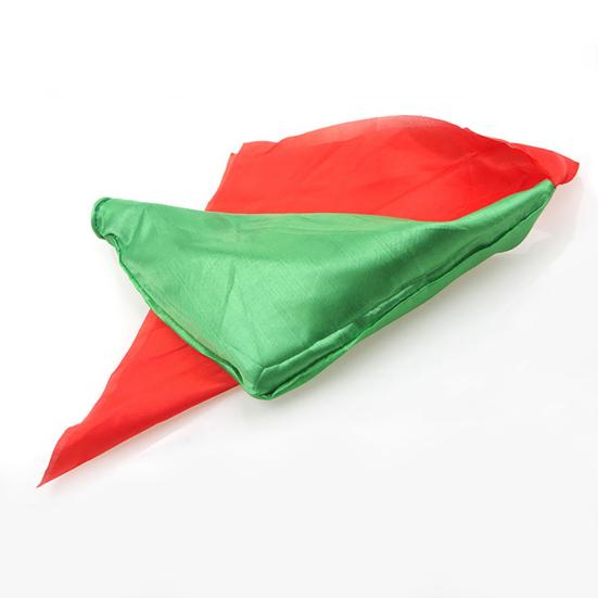 Silk Scarf Smooth Surface Exquisite Cloth Simple Operation Magical Scarf for Street