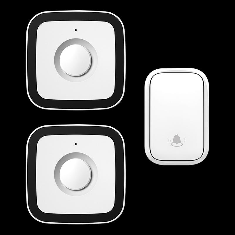 Self-Powered Wireless Doorbell: Smart, Waterproof, Long-Range, One-to-Two Design, Battery-Free