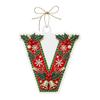 Christmas Themed Acrylic Letter Hanging Ornaments 26 PCS Decorations for Christmas Tree