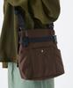 Snow Peak Recycled Cordura Shoulder Bag Shoulder Crossbody Brown SB-26SU015, Bag, Bag, Men's/Women's,