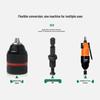 1/4-Inch Hex Shank Drill Chuck Adapter for Electric & Air Wrenches, 6.35mm Lithium Battery Converter