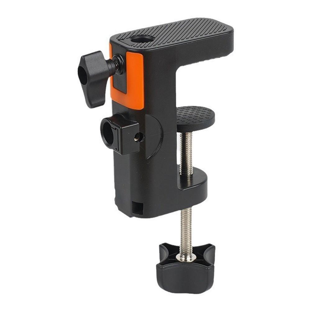 Reinforced Solid Plastic Base Table C-Clamp Cantilever Bracket