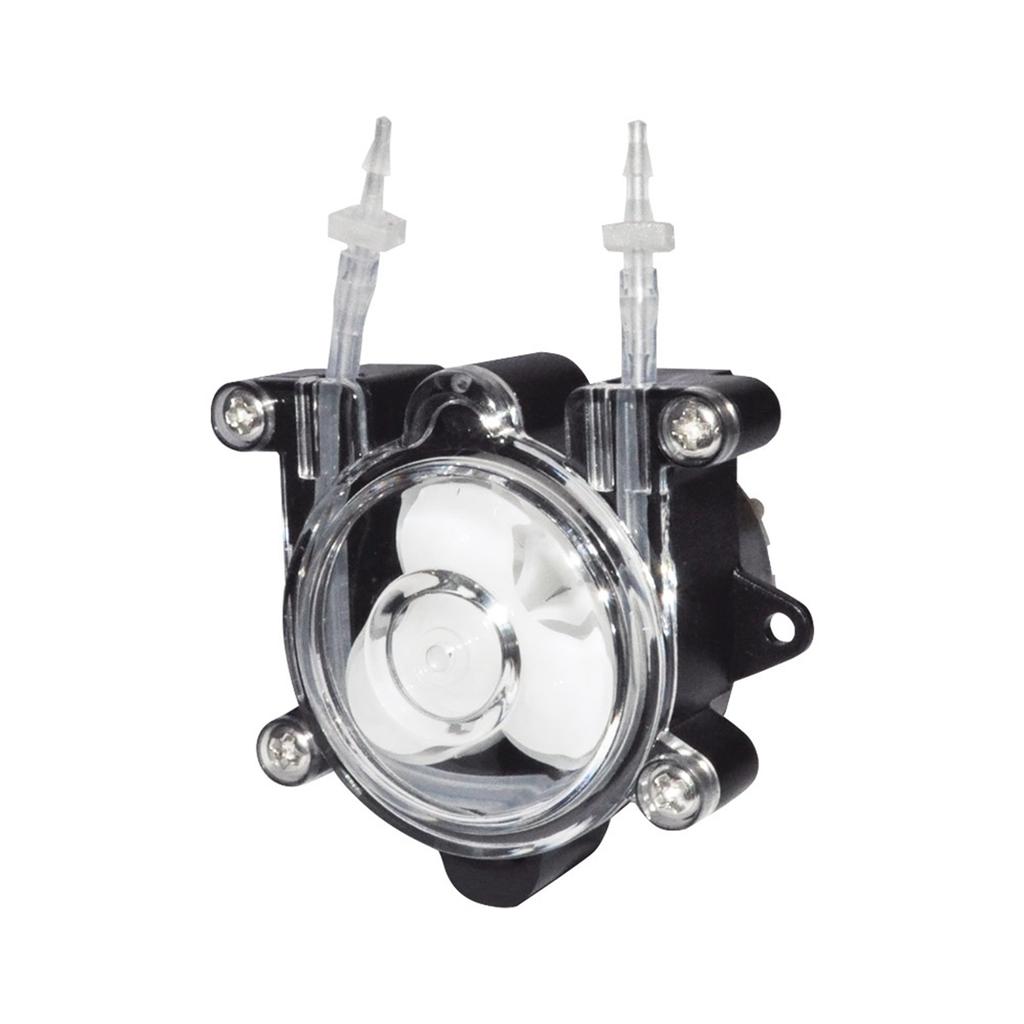 Høyflyt Peristaltisk Pumpe Miniatyr Doseringspumpe Peristaltisk Slangepumpe for Laboratorium Akvarium Kjemisk Analyse 10-26ml/min