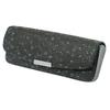 Inden H Glasses Black with Black Dragonfly [Inden-ya] Case, Deerskin, Lacquer, Pattern, 4206-01-008