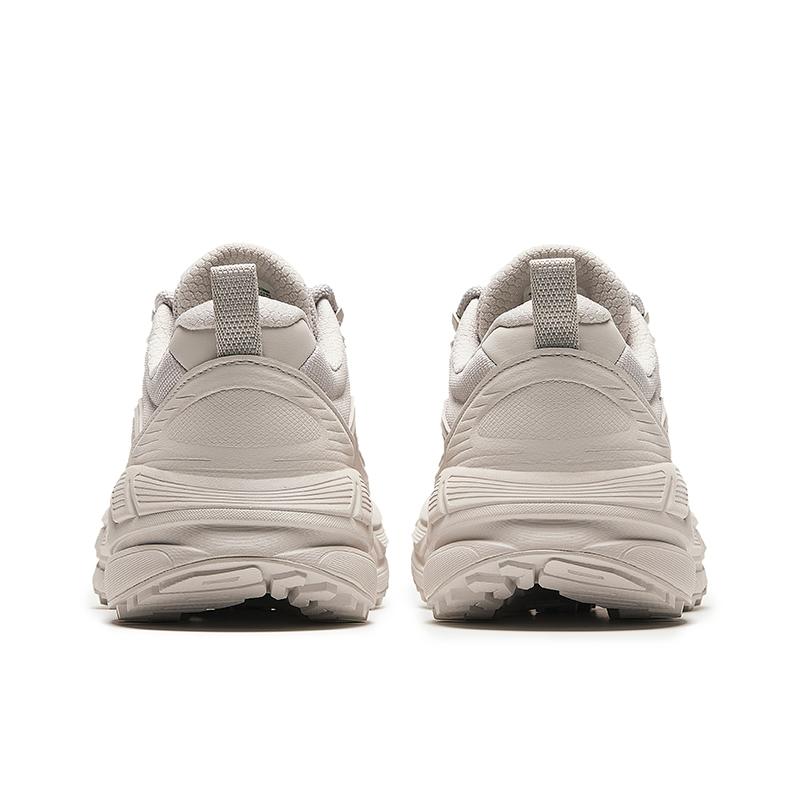 Anta Men's Explorer Outdoor Hiking Platform Casual Shoes Light Grey Off White 912418849-2