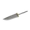 Grote Damascus Staal Huishoudelijk Vast Mes Blanks DIY Halfafgewerkte Blanks Utility Mes met Koperen Plaat