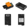 Mobile Battery Charger Universal LCD Indicator Screen USB-Port For Cell Phone Chargers 32-55mm Battery Charging AU UK EU Plug