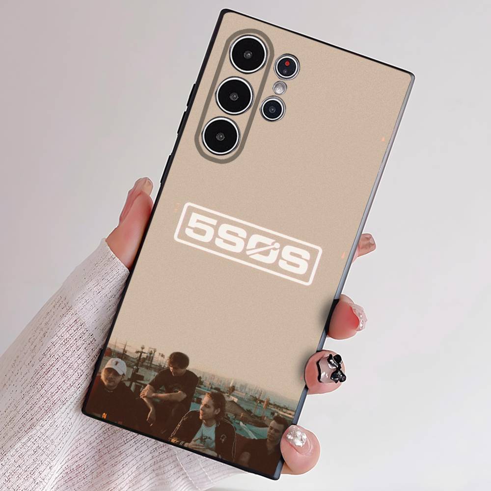 Seconds-of-Summers-5SOS Phone Case For Samsung S Series S21 S22 S23 S24 S25 FE Plus Ultra TPU Soft To Skin-friendly Case