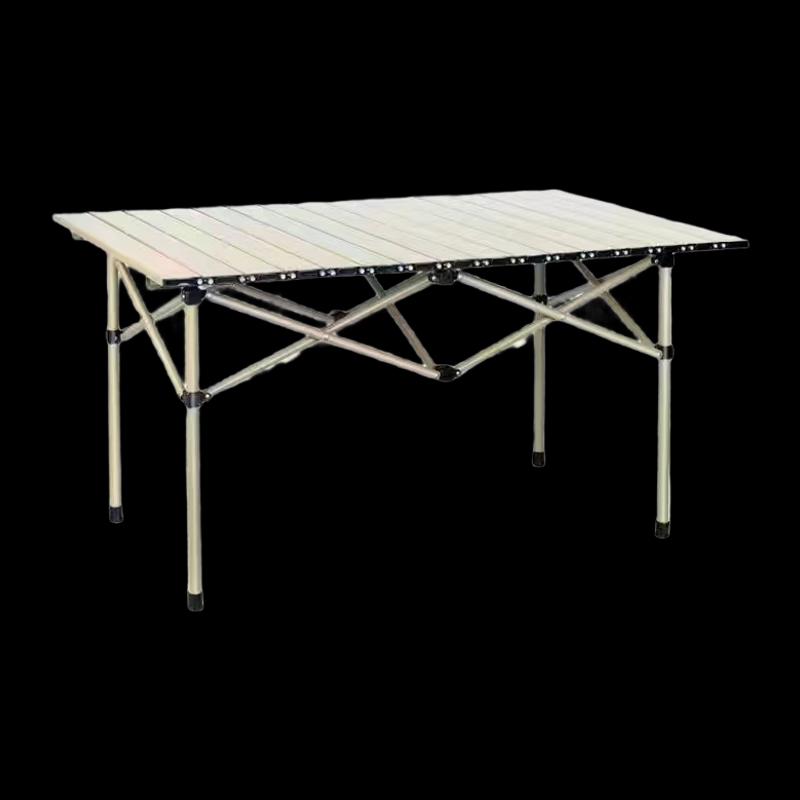 NHZHIW Outdoor Portable Roll-Up Picnic Table