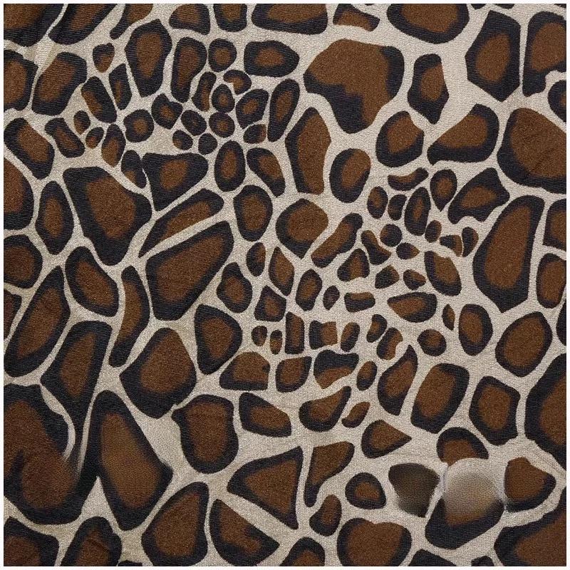 100x150cm Zlatá sametová látka se zvířecím potiskem Tygr Leopard Zebra Potisk Látka na pohovku Hračky Látka na společenské oblečení