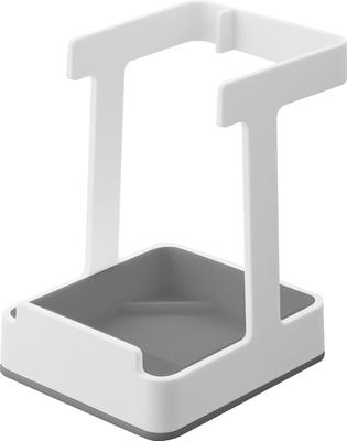 Yamazaki Jitsugyo naběračka a hůlky a stojan na poklice bílý Přibl. Š10,7 x H13,5 x V15 cm Talíř Vhodné do myčky na nádobí Držák naběračky Stojan na naběračku 1765