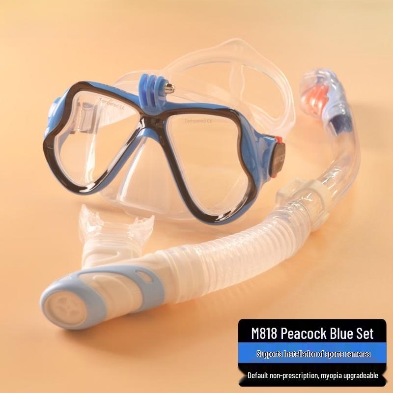 M818 Full Dry Snorkeling Set