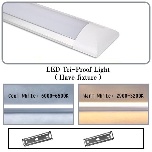 10pcs Led tube 36W 2FT 3FT 4Ft 48" LED Batten Linear Light Bar Fluorescent Tube Lamp 120cm 110V 220V Office supermarket home