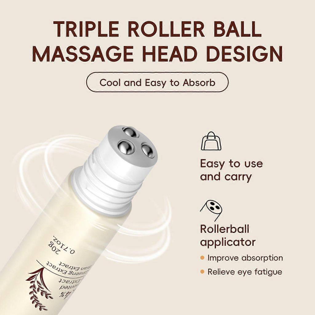 Rice Eye CreamAnti-Aging, Wrinkle Care, Natural Retinol Alternative Cruelty Free,Deep Hydration Target Dry Lines