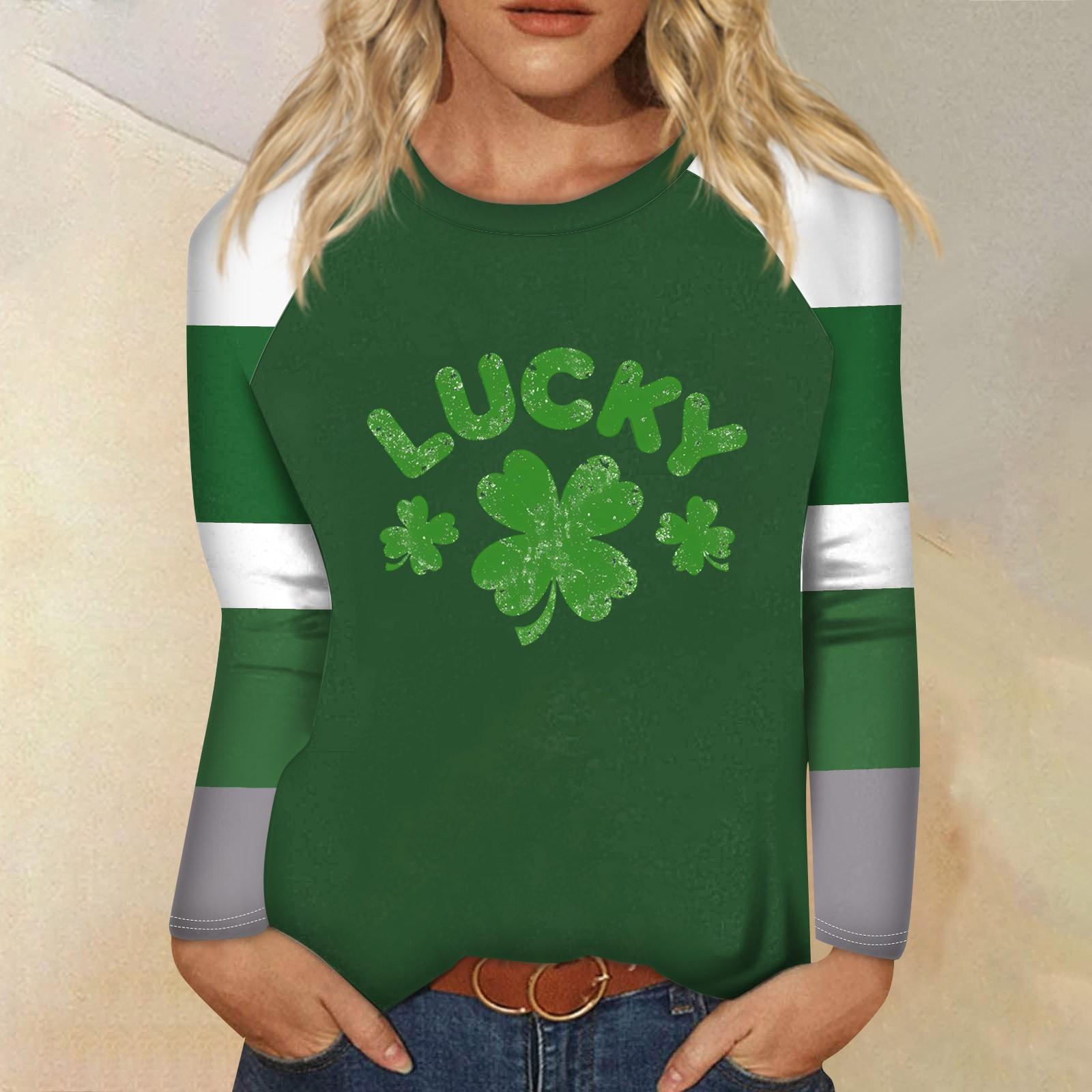 

Рубашка для женщин, модная повседневная футболка с рукавом реглан, круглым вырезом и длинным рукавом, свободная футболка с принтом, женский топ XL