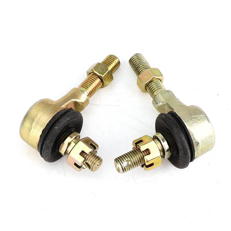 1 Pair M10-M10 Tie Rod End Kits Ball Joint Fit For China ATV 50cc 110cc 150cc 200cc 250cc 300cc Go Kart Karting Quads Bike Parts