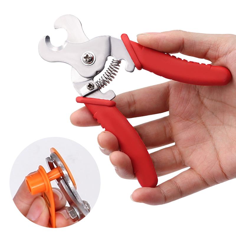 100Pcs Cow Ear Tag/Ear Tag Plier/Unloading Plier Copper Head With Number No.1-100  TPU Ear Tag Label Digital Sign Cow Sheep