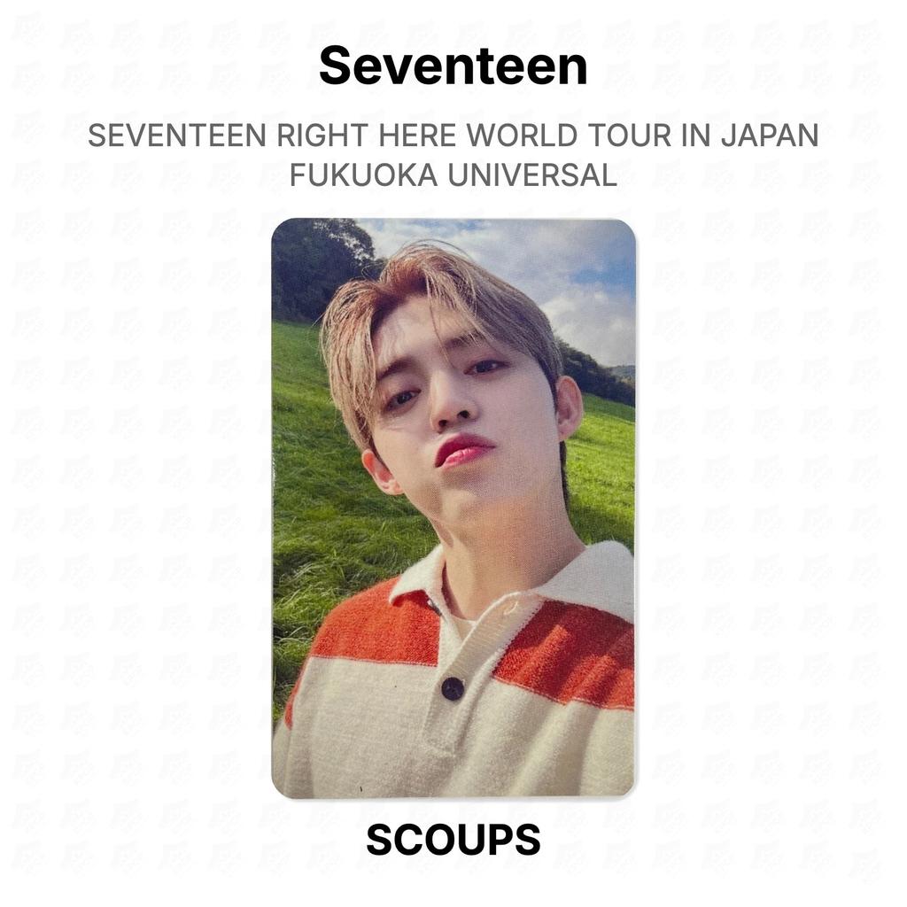 Seventeen RIGHT HERE WORLD TOUR IN JAPAN FUKUOKA UNIVERSAL Official Photocard