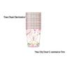 Pink Butterfly Party Set: Plates, Cups, Napkins, Embroidered Tablecloth, Banner & Cake Toppers