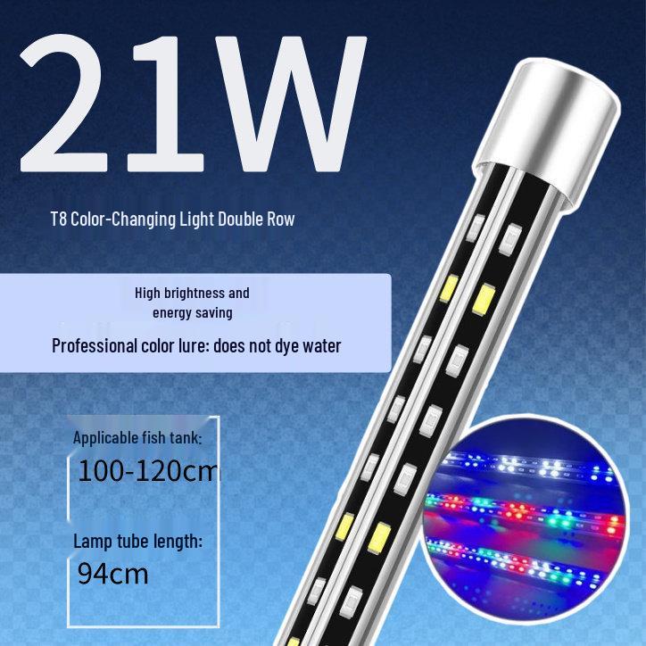 LED Fish Tank Light: Waterproof, Super Bright, Submersible Aquarium Light for Arowana.