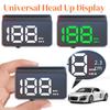Car Head-Up Display W2 Car HUD Auto Head-Up Display Digital GPS HUD Speedometer USB Cable Plug and Play Automatic Brightness