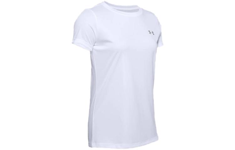 Under Armour Set in Sleeve T Shirt Women s White 1298706-100 XL