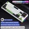 Aula F87 Pro Mechanical Keyboard 87 PBT Plastic Keycaps Hotswap Multicolor Backlit Long Battery Life Wireless Gaming Keyboard