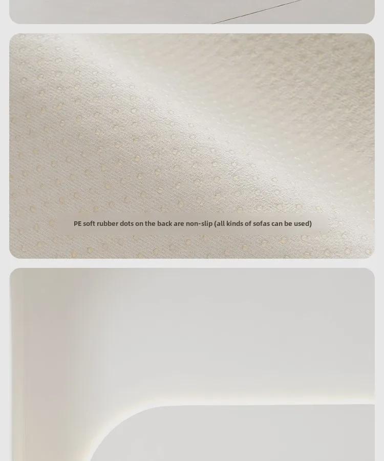 Universal Velvet Sofa Cushion: Non-Slip, Modern Seat and Backrest Cover for All Seasons.