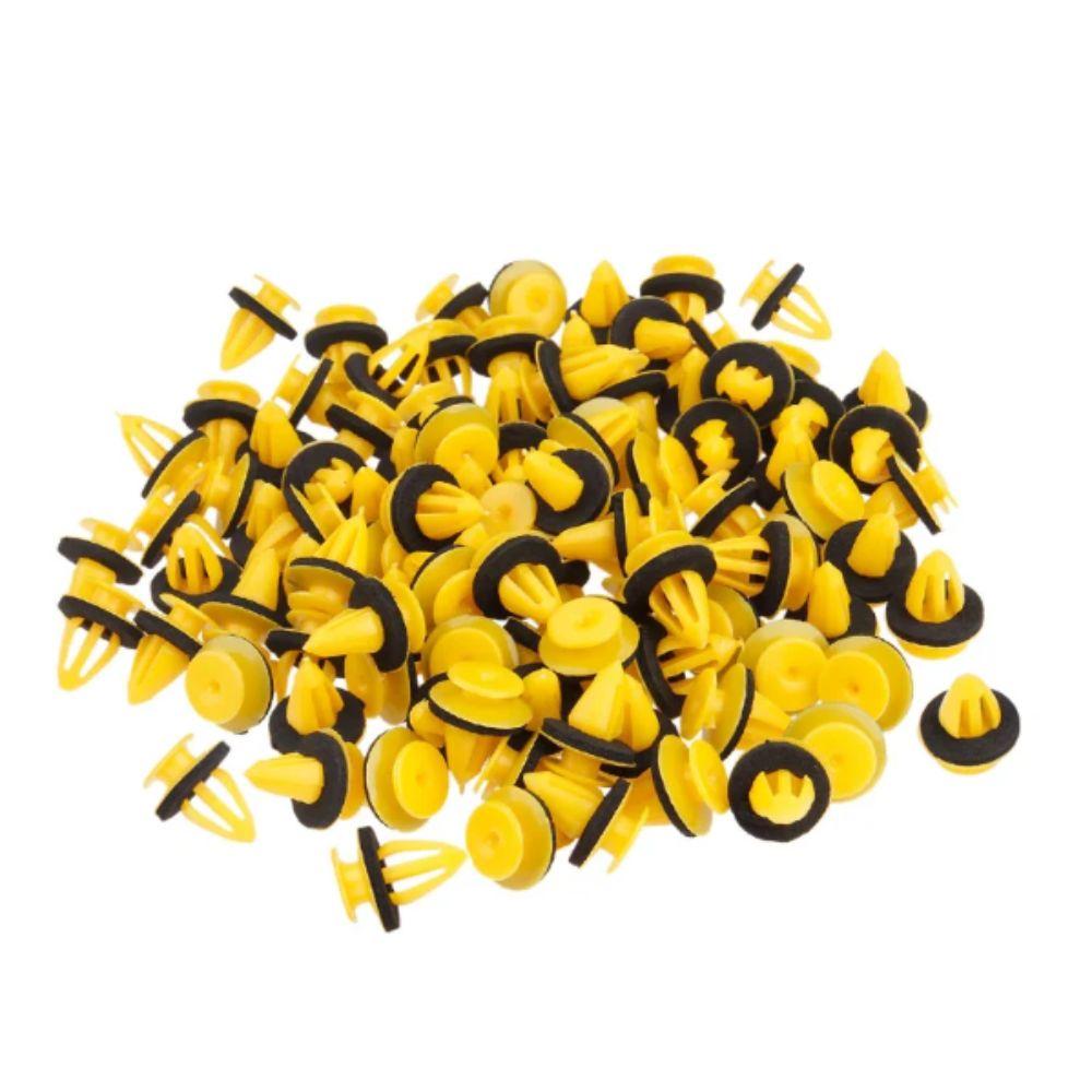 Plastic Material Plastic Clips With Seal Ring Plastic Rivets Car Door Panel Clips Car Accessories