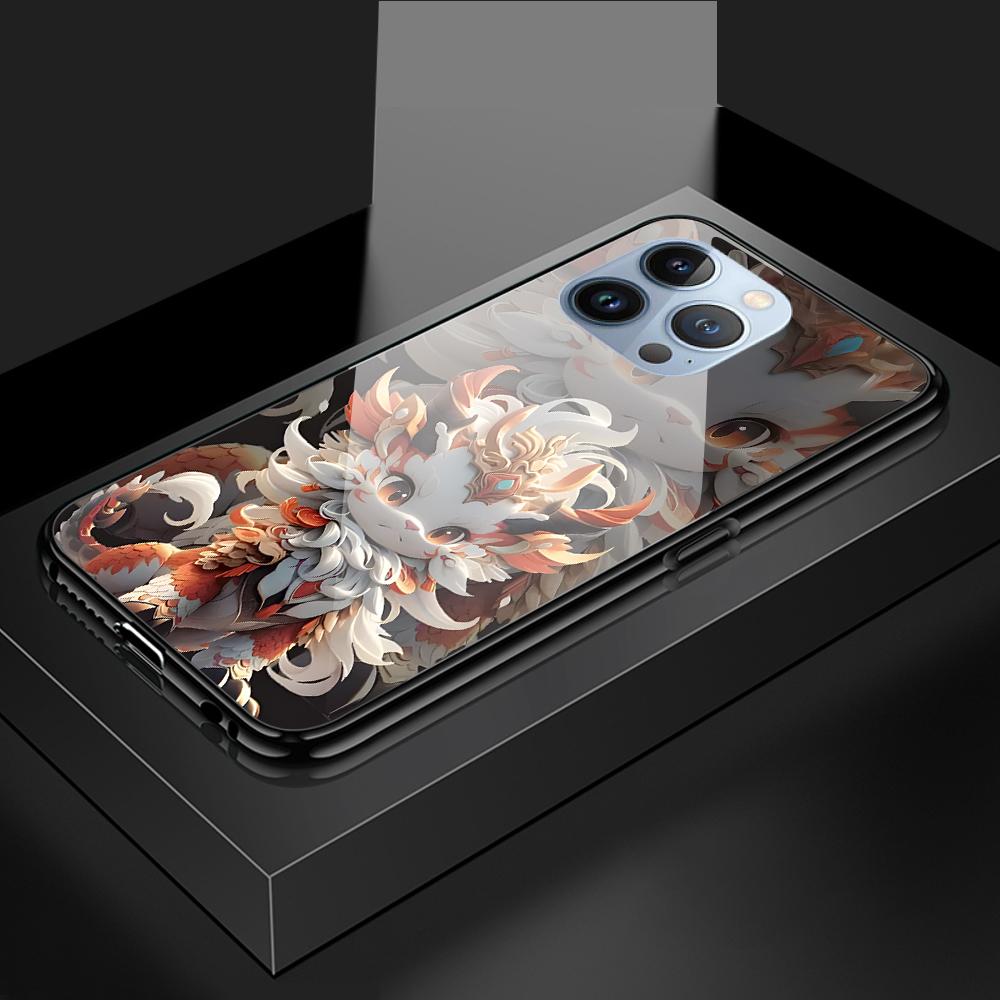 Tempered Glass Phone Case For OPPO Reno13 Reno14 Realme 11 12Pro 14 GTNeo6 C21Y C53 C75 OnePlus Nord2 NordCE3Lite Soft Edge Shockproof Smooth Shell