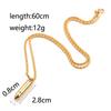 Pendentif Puissant pour Homme en Acier Inoxydable, Formé Comme Une Tête de Balle, Peut S'ouvrir et Est un Accessoire Unique pour Pulls.