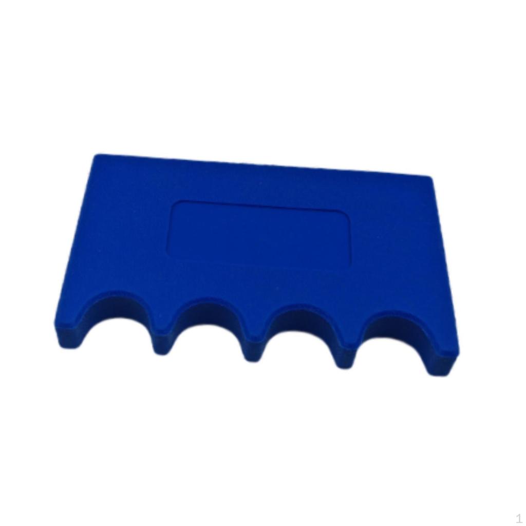 4 Slot Pool Cue Holder for Table Rack Billiard Stick Stand Family Recreation Room