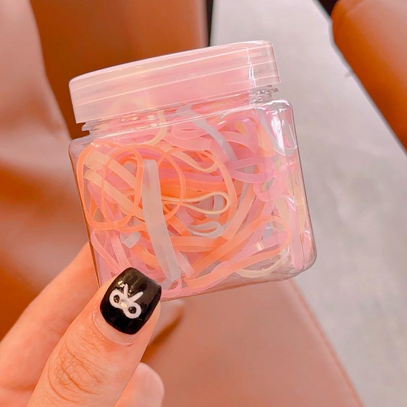 Jarred Rubber Hair Bands: No-Damage, Strong, and Unbreakable Hair Ties