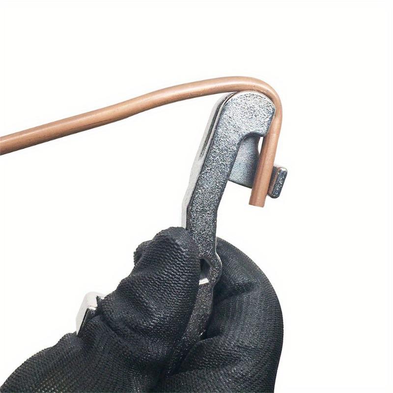 Auto Car Vehicle Metal 5mm Brake Pipe Bender Handy Tool with 2 Bending Options Hand-held Disassembly Tools