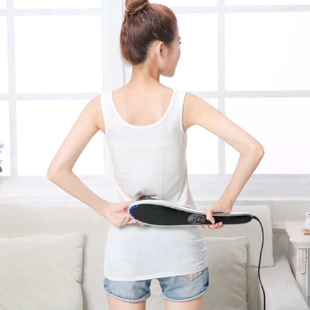 Vibrating kneading shoulder back neck massage Electric cervical vertebra massager device