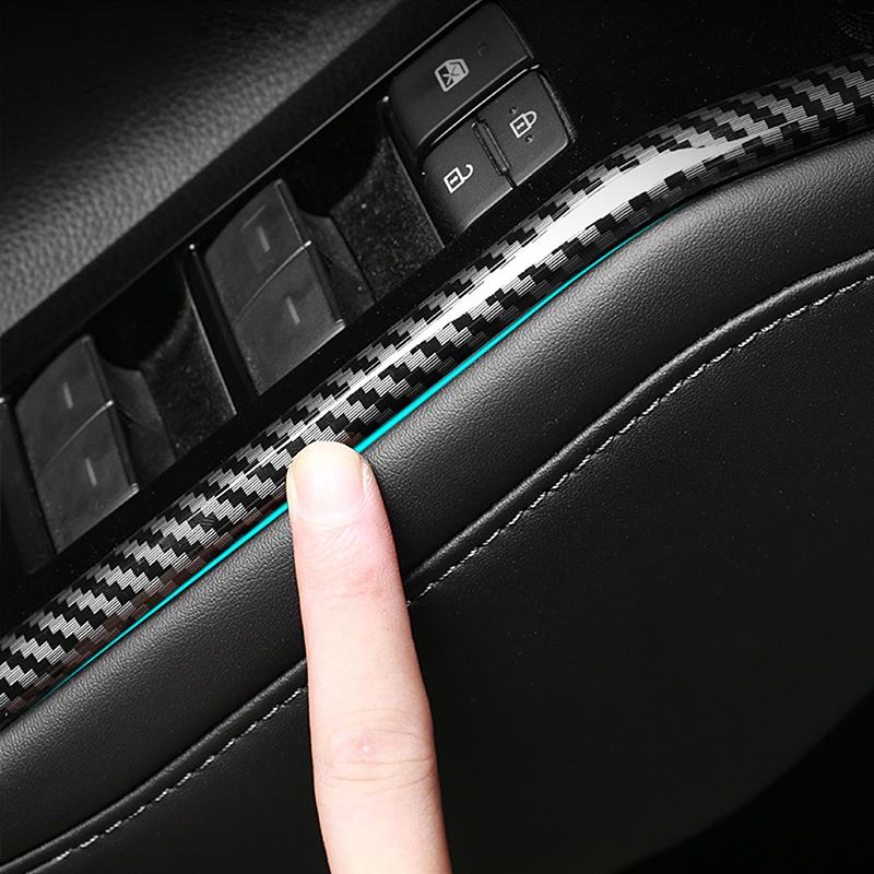 Accesorii auto pentru Toyota Highlander XU70 Kluger 2020 2021 2022 2023 Hibrid Panou comutator ridicare geamuri, ornament cotieră, autocolant