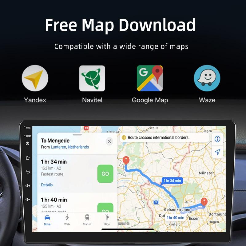 7'' 10'' 8Core Android 11 1Din Car Multimedia CarPlay 5G Universal Navigation GPS 1 DIN Headunit Auto Radio Audio Stereo dvd