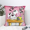 Cartoon Diddl Diddlina Pillow Cover  Kawaii Pillow Case For Sofa Home Decor Soft Pillowcases Gift