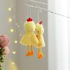 Chicken Angel Hanging Easter Plush Chicken Hanging Girl Doll Pendant Egg Pendant