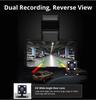 Hd Dashcam Wireless WiFi Connects Front and Rear Dual Lens with Reverse Video Car Black Box, Car DVR, Car Surveillance Camera